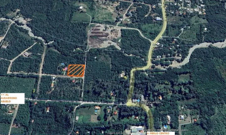 Terreno de 3974 m2 VENTA Piedra Blanca Abajo Zona Algarrobo