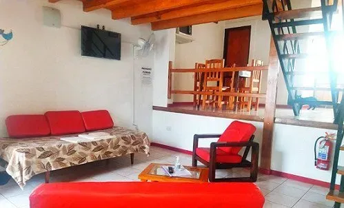 Departamento N°2 de 50 ms2 ALQUILER TURISTICO Capac. 5 personas Centro de Merlo